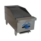 image of Comstock-Castle 3212RB 12" Countertop Gas Radiant Charbroiler w/ (1) Burner, 30.000 BTU