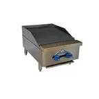 image of Comstock-Castle 3218RB 18" Countertop Gas Radiant Charbroiler w/ (2) Burners, 40.000 BTU