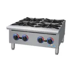 image of Comstock-Castle 3224OB 24" Countertop Gas Hotplate with (4) Burners, Manual Controls, 96.000 BTU