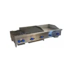image of Comstock-Castle 3260-24-2RB 60" Countertop Hotplate/Griddle/Charbroiler Combination, 158.000 BTU