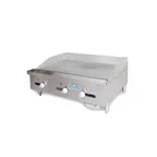 image of Comstock-Castle 3272TG 72" Countertop Gas Griddle with Thermostat / Solid State Controls, 150.000 BTU