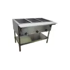 image of Comstock-Castle CCGST-4-P 58" Propane Gas Hot Food Table with (4) Dry Wells