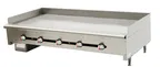 image of Comstock-Castle CCTG3048-1 48" Countertop Gas Griddle with Thermostat/Solid Controls