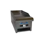image of Comstock-Castle EG12-T 12" Countertop Gas Griddle with Thermostat/Solid State Controls