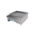 image of Comstock-Castle EG18-T 18" Countertop Gas Griddle with Thermostat/Solid State Controls