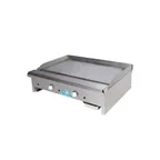 image of Comstock-Castle EG30-T 30" Countertop Gas Griddle with Thermostat/Solid State Controls