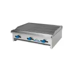 image of Comstock-Castle ELB30 30" Countertop Gas Lava Rock Charbroiler w/ (4) Burners, 72.000 BTU