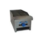 image of Comstock-Castle ERB12 12" Countertop Gas Radiant Charbroiler w/ (1) Burner, 30.000 BTU