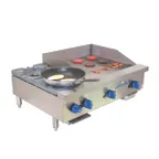image of Comstock-Castle FHP36-24T 36" Countertop Gas Griddle/Hotplate Combo, Thermostatic, 88.000 BTU