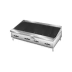 image of Comstock-Castle FHP48-4RB 48" Countertop Gas Radiant Charbroiler w/ (4) Burners, 100.000 BTU