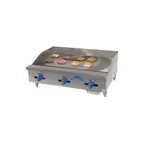 image of Comstock-Castle FHP54-54 54" Countertop Gas Griddle with Manual Controls, 144.000 BTU