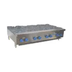 image of Comstock-Castle FHP72 72" Countertop Gas Hotplate with (12) Burners, Manual Controls, 288.000 BTU