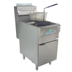 image of Comstock-Castle GF85-N 21" Gas Fryer, Natural Gas, 75 lb.