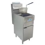 image of Comstock-Castle GF90-N 15" Gas Fryer, Natural Gas, 40 lb.