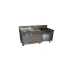 image of Comstock-Castle F33033-6RB 72" Gas Restaurant Range w/ 72" Full Charbroiler, (1) Standard Oven, (1) Cabinet Base, 210.000 BTU 