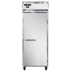 image of Continental Refrigerator 1FENSSPT 28" One Section Pass-Thru Freezer w/ 2 Solid Doors, All Stainless Steel, 22 cu. ft.