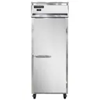 image of Continental Refrigerator 1FENSA 28" 1-Section Reach-In Freezer, Solid Door, Top Mounted, 21 cu. ft., Stainless Steel