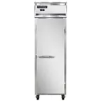 image of Continental Refrigerator 1FNSS 26" 1-Solid Door Reach-In Freezer, Top Mounted, 20 cu. ft., Stainless Steel