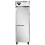 image of Continental Refrigerator 1RN 26" One Section Reach-In Refrigerator w/ Solid Door, Stainless Steel Front Aluminum Exterior, 20 cu. ft.