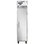 image of Continental Refrigerator 1RSEN 18" 1-Section Reach-In Refrigerator w/ Solid Door, Stainless Steel Front Aluminum Exterior, 15 cu. ft.