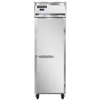 image of Continental Refrigerator 1RSNSA 26" 1-Section Reach-In Refrigerator w/ Solid Door, Stainless Steel Exterior, 16 cu. ft.