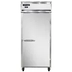 image of Continental 1RXNSA 36" 1-Section Reach-In Refrigerator w/ Solid Door, Stainless Steel Exterior, 30 cu. ft.