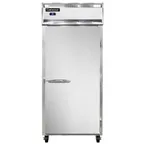 image of Continental Refrigerator 1RXSN 36" 1-Section Reach-In Refrigerator w/ Solid Door, Stainless Steel Front Aluminum Exterior, 26 cu. ft.