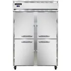 image of Continental Refrigerator 2FSNHD 52" Two Section Reach-In Freezer w/ 4 Half Solid Doors, 32 cu. ft.
