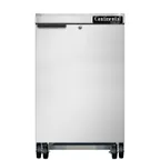 image of Continental Refrigerator BB24NSS Refrigerated Back Bar Cooler w/ Solid Door, 8 Cu Ft, 24" W
