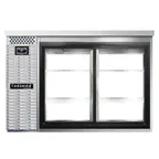 image of Continental Refrigerator BB50NSSSGDPT 50" Pass-Thru Glass Door Back Bar Refrigerator