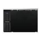 image of Continental Refrigerator BB50SN Refrigerated Back Bar Cooler w/ 2 Solid Doors, 13.0 Cu Ft, 50"