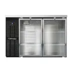 image of Continental Refrigerator BB50SNGD 50" Back Bar Cooler with Glass Door, 13.0 cu. ft.
