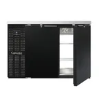 image of Continental Refrigerator BB50SNPT Pass-Thru Back Bar Cooler w/ 13 Cu Ft, 4 Solid Doors, 50" W