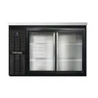 image of Continental Refrigerator BB50SNSGD 50" Back Bar Cooler with Glass Door, 13.0 cu. ft.