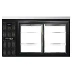 image of Continental Refrigerator BB59NSGDPT 59" Pass-Thru Glass Door Back Bar Cooler