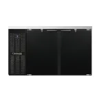 image of Continental Refrigerator BB59SN Refrigerated Back Bar Cooler w/ 2 Solid Doors, 15 Cu Ft, 59" W