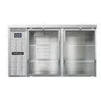 image of Continental Refrigerator BB59SNSSGD 59" Back Bar Refrigerator with Glass Door