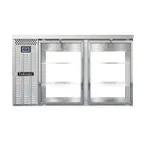 image of Continental Refrigerator BB59SNSSGDPT 59" Pass-Thru Glass Door Back Bar Cooler