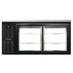 image of Continental Refrigerator BB69NSGDPT 69" Pass-Thru Glass Door Back Bar Cooler