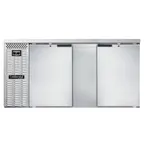image of Continental Refrigerator BB69NSS 69" Back Bar Refrigerator with Solid Door