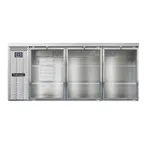 image of Continental Refrigerator BB79SNSSGD 79" Back Bar Cooler with Glass Door