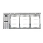 image of Continental Refrigerator BB79SNSSGDPT Pass-Thru Back Bar Cooler w/ 22 Cu Ft, 6 Glass Doors