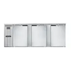 image of Continental Refrigerator BB90SNSS 90" Back Bar Cooler with Solid Door