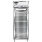 image of Continental Refrigerator D1RESNSAGD 28" 1-Section Reach-In Refrigerator w/ Glass Door, Stainless Steel Exterior, 18 cu. ft.