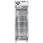 image of Continental Refrigerator D1RNGD 26" 1-Section Reach-In Refrigerator w/ Glass Door, Stainless Steel Front Aluminum Exterior, 21 cu. ft.