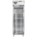 image of Continental Refrigerator D1RNSAGD 26" 1-Section Reach-In Refrigerator w/ Glass Door, Stainless Steel Exterior, 21 cu. ft.