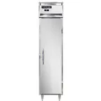 image of Continental Refrigerator D1RSEN 18" 1-Section Reach-In Refrigerator w/ Solid Door, Stainless Steel Front Aluminum Exterior, 15 cu. ft.