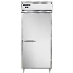 image of Continental Refrigerator D1RXNPT 36" 1-Section Pass-Thru Refrigerator w/ 2 Solid Doors, Stainless Steel Front Aluminum Ends, 32 cu. ft.
