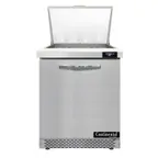image of Continental Refrigerator D27N12M-FB 27" Mega Top Sandwich Prep Table w/ 1 Door, 12 pans