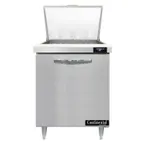 image of Continental Refrigerator D27N12M 27" Mega Top Sandwich Prep Table w/ 1 Door, 12 pans